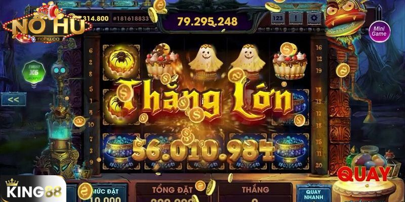 sảnh nổ hũ SBO tại nhà cái King88